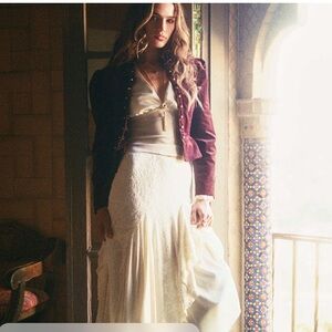 Cider Corduroy peplum Jacket